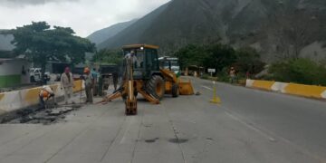 Gobierno de Mérida avanza en la rehabilitación de la Troncal 007