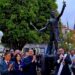 Mérida celebró sus 467 años develando monumento al Libertador