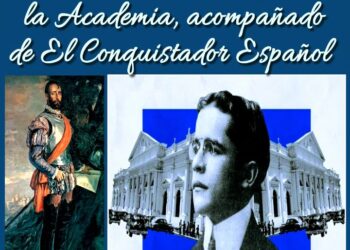 Cuando Don Mario entró a la Academia, acompañado de El Conquistador Español |  Por Oswaldo Manrique