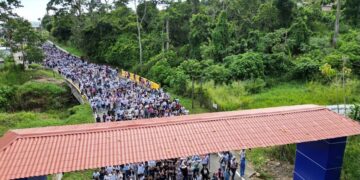 Jóvenes trujillanos homenajearon al Dr. José Gregorio Hernández en Isnotú