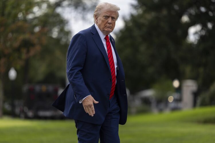 El presidente de Estados Unidos, Donald Trump. EFE/Shawn Thew