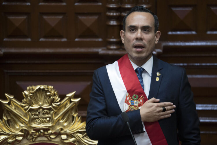 El presidente interino de Perú, José Jerí, en una foto de archivo. EFE/ John Reyes Mejía