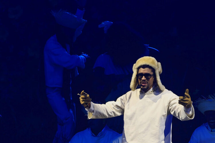Fotografía de archivo de Bad Bunny en el Coliseo de Puerto Rico, en San Juan (Puerto Rico). EFE/ Thais Llorca