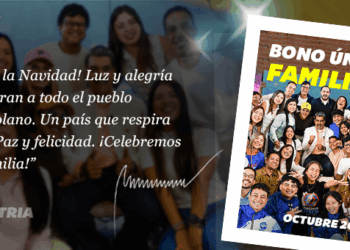Se inicia la entrega del Bono Único Familiar de octubre