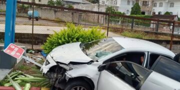 Un hombre de 70 años falleció en la Avenida España tras colisión vial