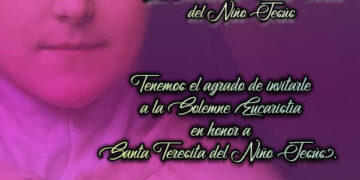 Invitan a festividades por Santa Teresita en Boconó