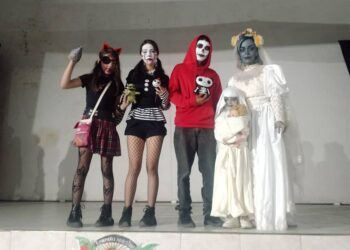 Todo un éxito Cineforo de Halloween en Boconó 