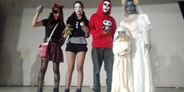 Todo un éxito Cineforo de Halloween en Boconó 