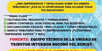 Seniat y Acibo invitan a conversatorio para emprendedores en Boconó 