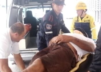 Colisión entre vehículos deja herido a un adulto mayor en Boconó 