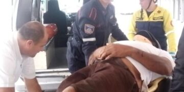 Colisión entre vehículos deja herido a un adulto mayor en Boconó 