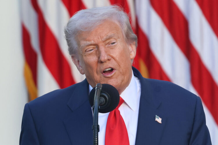 Imagen del presidente de EE. UU., Donald Trump. EFE/ Octavio Guzmán ARCHIVO