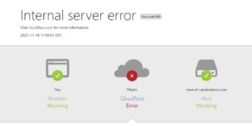 Falla de Cloudflare provocó caída masiva de internet