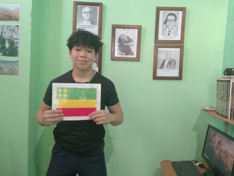  David Osuna explica la simbología de  La  Bandera