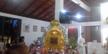 Bellavisteros rindieron homenaje a su patrona la Chinita