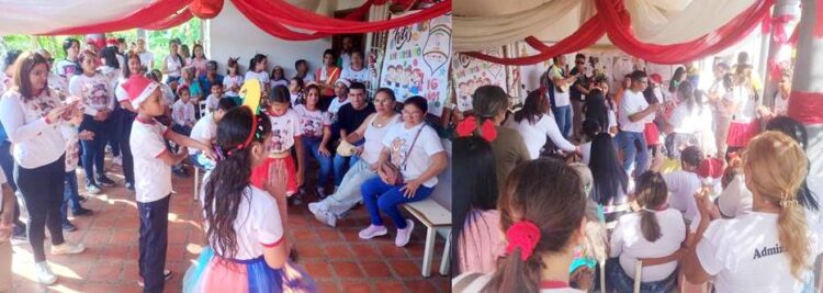 Estudiantes, docentes, padres, representantes e invitados disfrutaron de la celebración  (Fotos Douglas Abreu)