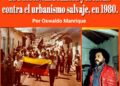 La Puerta, Alí Primera y la lucha contra el urbanismo salvaje, en 1980  | Por Oswaldo Manrique