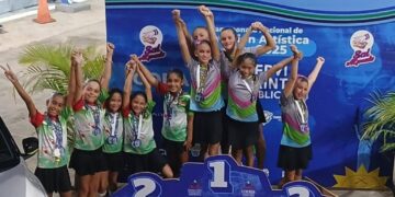 ¡Oro, plata y bronce! Club Las Valquirias de Trujillo domina la natación artística nacional con 33 medallas
