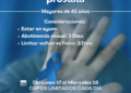 Iahula realizará jornada de despistaje de cáncer de próstata para hombres mayores de 45 años