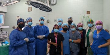 Iahula realiza su primera cirugía torácica de mínima invasión