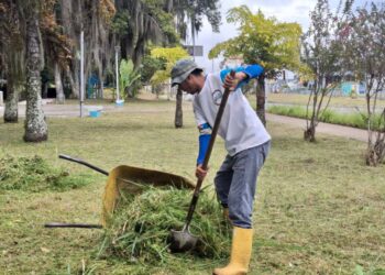 En Mérida continúa operativo de embellecimiento de la ciudad
