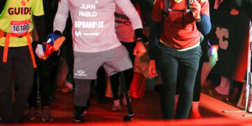 Juan Pablo Dos Santos, el último en cruzar la meta del Maratón de Nueva York; el primero en demostrar que no hay imposibles
