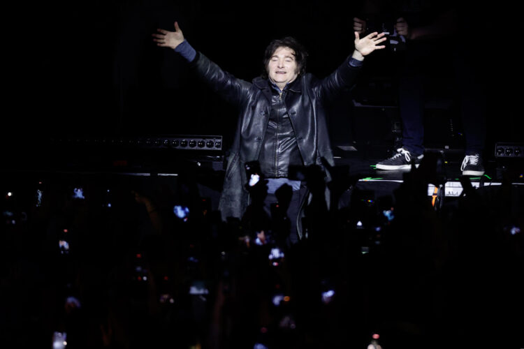 Fotografía de archivo del presidente de Argentina, Javier Milei. EFE/ Juan Ignacio Roncoroni