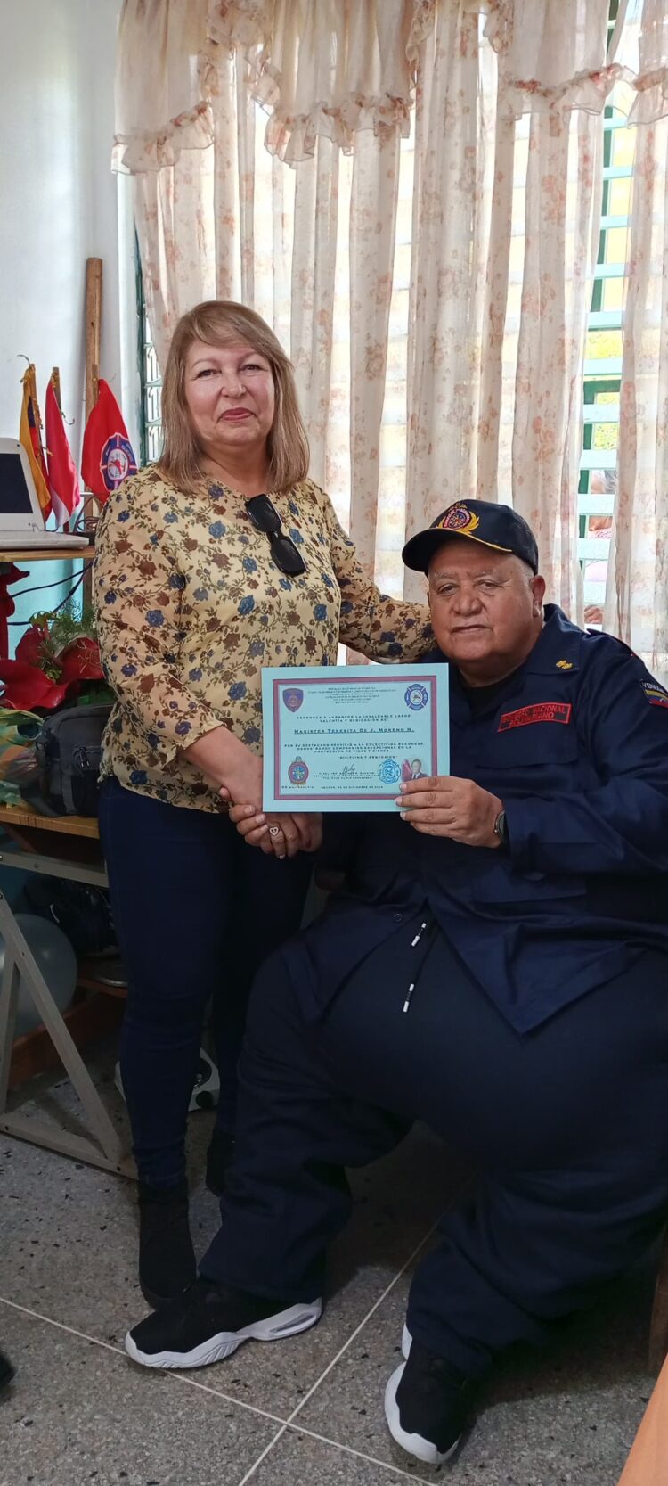 Bomberos de Boconó celebraron el Día del voluntariado 
