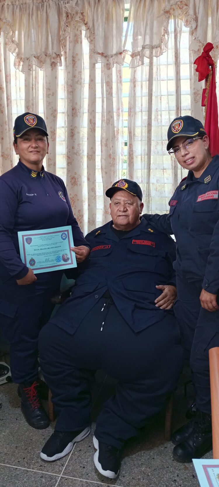 Bomberos de Boconó celebraron el Día del voluntariado 