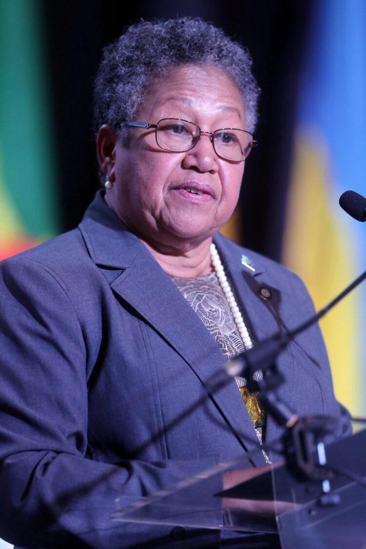 La secretaria general de la Comunidad del Caribe (Caricom), Carla Barnett. EFE/Andrea De Silva