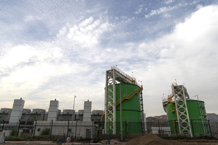 Fotografía de archivo que muestra construcciones del Google Data Center en el parque urbano de Quilicura, en Santiago (Chile). EFE/ Ailen Díaz/ ARCHIVO
