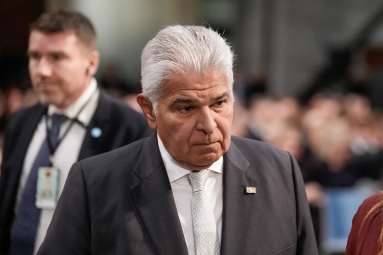 El presidente panameño, José Raúl Mulino. EFE/OLE BERG-RUSTEN