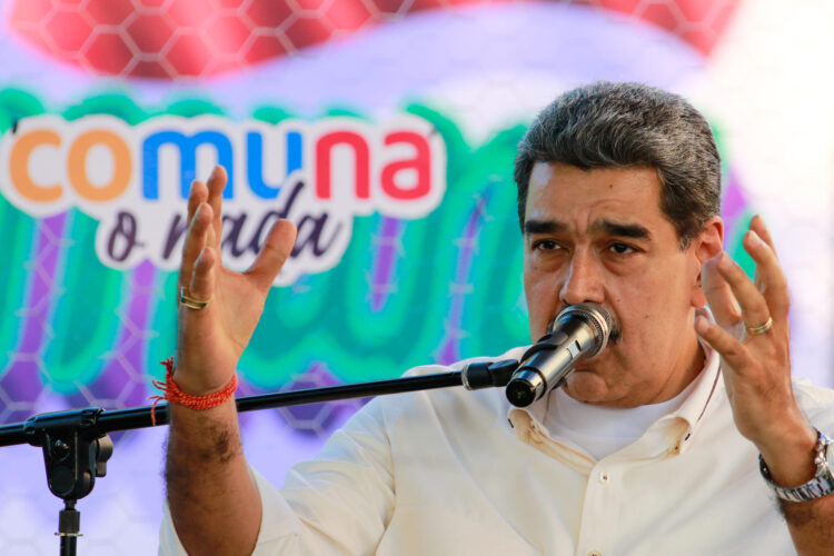Fotografía de archivo cedida por prensa del Palacio de Miraflores del presidente de Venezuela, Nicolás Maduro. EFE/ Palacio De Miraflores