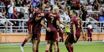 La Vinotinto femenina goleó 6-0 a Perú en la Liga de Naciones