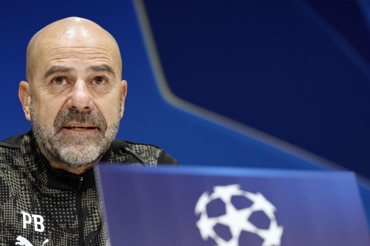 Peter Bosz, en la rueda de prensa de este lunes. EFE/EPA/MAURICE VAN STEEN