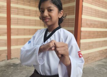 Taekwondista Andrea Pulido alcanzó medalla de bronce para Mérida