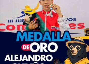 Karateca Alejandro Gudiño le regala la primera dorada a los colores trujillanos