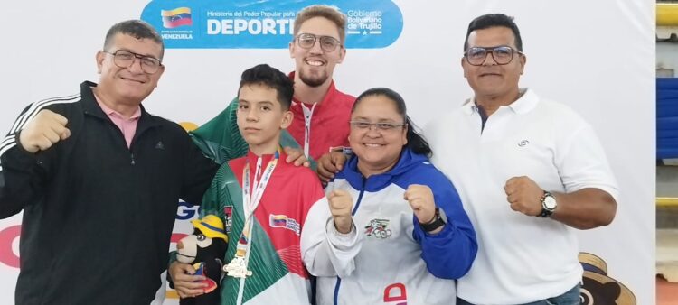 Karateca Alejandro Gudiño le regala la primera dorada a los colores trujillanos