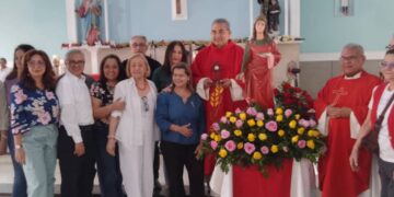 Medicos Católicos presentes en Misa Especial en honor a Santa Lucía mártir