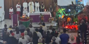 Valera | Feligreses viven la alegría del Adviento con la tradicional novena de Misas de Aguinaldo en Nuestra Señora del Carmen