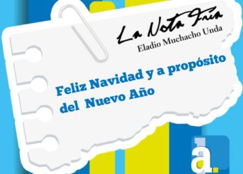 LA NOTA FRÍA | Feliz Navidad y a propósito del Nuevo Año