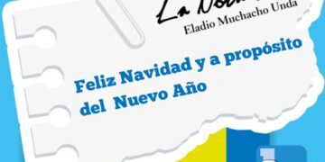 LA NOTA FRÍA | Feliz Navidad y a propósito del Nuevo Año