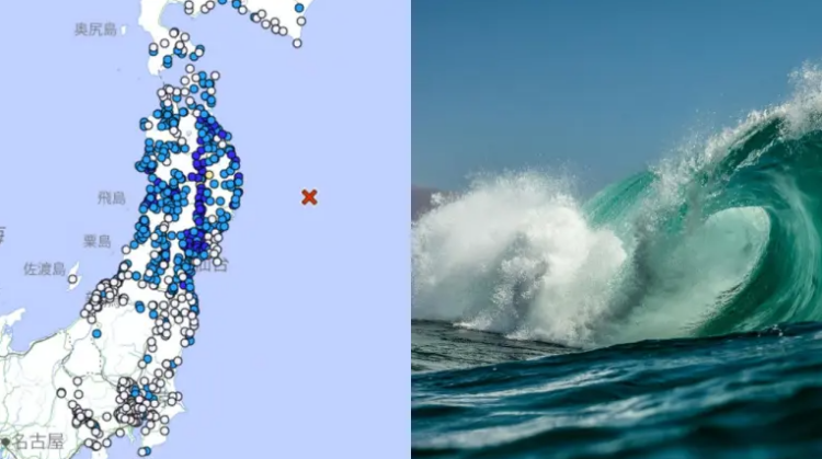 Alrededor de 23.000 personas en las prefecturas de Hokkaido, Iwate y Miyagi fueron instadas a evacuar a refugios ante los riesgos del tsunami