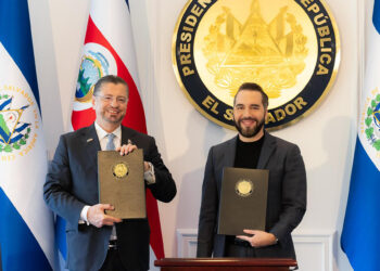 El Salvador y Costa Rica acuerdan una «alianza histórica» para combatir crimen organizado