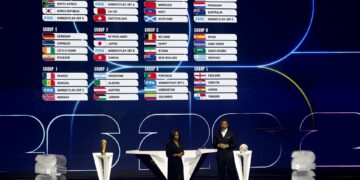 Composición de los 12 grupos del Mundial 2026