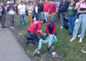 Accidente vial deja dos adolescentes lesionados en Boconó 