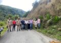 Comunidad restablece el paso a La Laguna de Los Cedros