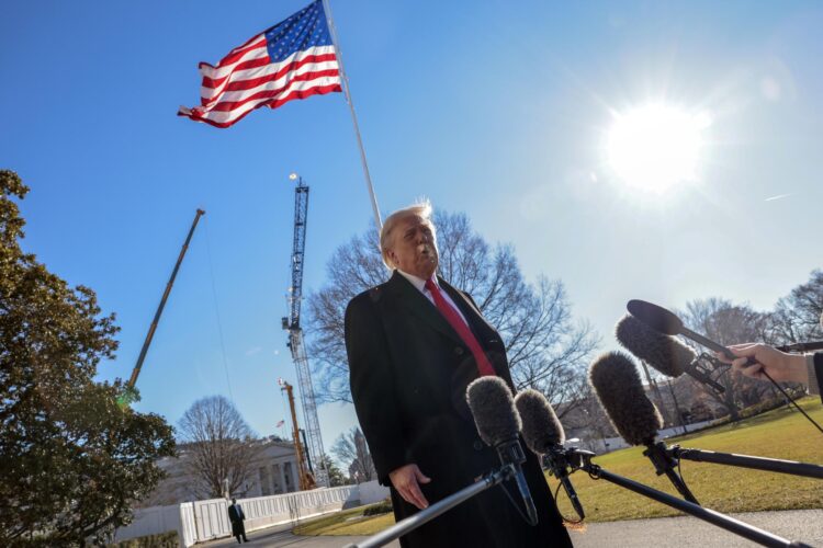 El presidente de Estados Unidos, Donald Trump. EFE/Shawn Thew