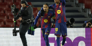 4-1. El Barça remonta para acabar quinto y eludir la repesca