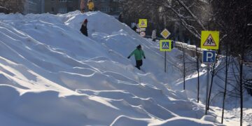 El norte de Rusia vive una ola de frío con casi 40 grados bajo cero